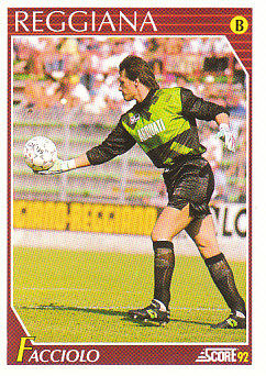 Nico Facciolo Reggiana Score 92 Seria A #335